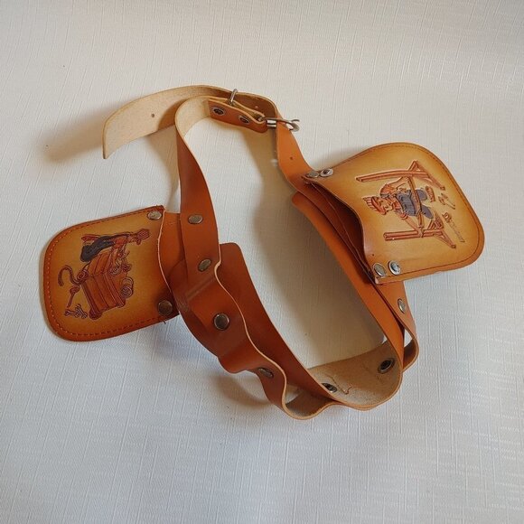 ADORABLE Kids Tool Belt Multi Pocket Children's Woodworking - Picture 1 of 4